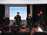 光机社区和新星宇物业共同组织开展春季消防培训