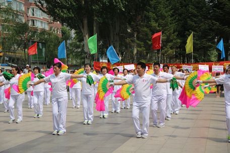 清和街道举行广场舞大赛
