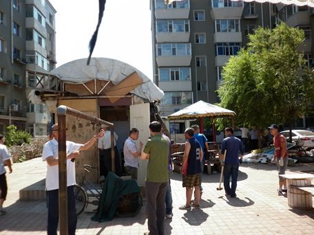清和街道倾力拆除违法建设 打造居民安全健康生活圈