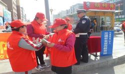 区交警大队开展的《整治道路交通秩序大会战》
