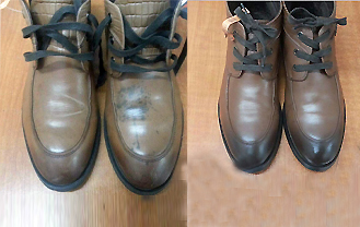 皮鞋上色80元起