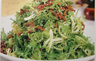 肉丝拌苦苣