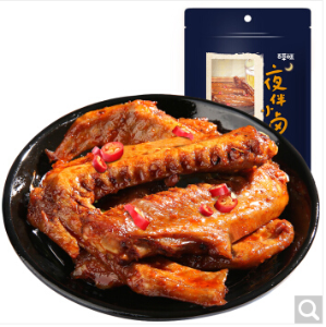 百草味 鸭翅 鸭肉鸭货麻辣小吃