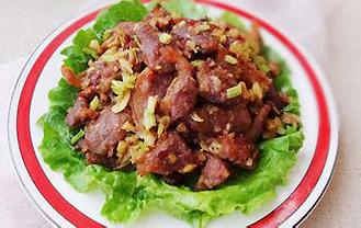 蒜香烤肉