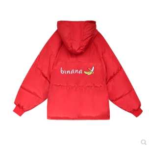 冬天外套女新款韩版宽松bf面包服短款ins加厚棉服学生连帽棉袄潮