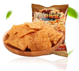 三只松鼠 麻辣味小贱小米锅巴60g袋