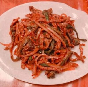 牛肉炒干萝卜条
