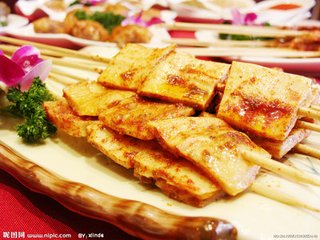 烤豆腐串