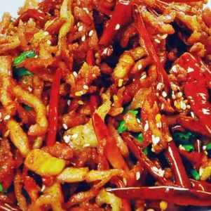 香辣肉丝