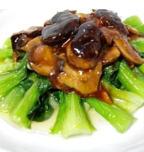 香菇扒油菜