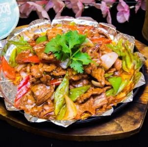 铁板牛肉