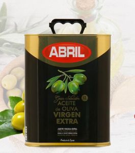 艾伯瑞ABRIL特级初榨橄榄油3L升铁罐 西班牙原装进口