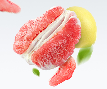 红心柚子2粒 1.8kg-2.5kg