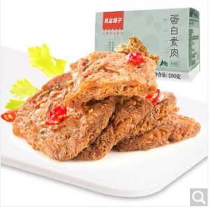 良品铺子蛋白素肉手撕豆干200g