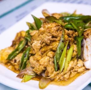 酱炒鸡蛋