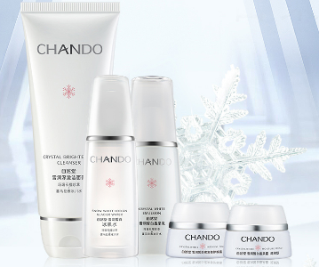 自然堂（CHANDO）雪润皙白精选三件套礼盒（洁面110g+水90ml+乳90ml+霜15g2）