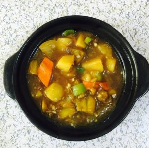黄焖茄子土豆