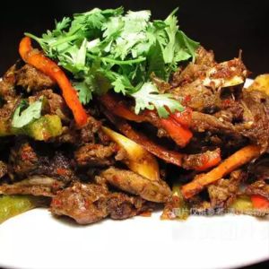 拌狗肉