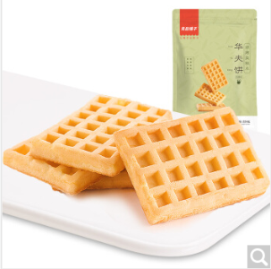 良品铺子华夫饼奶香味224g