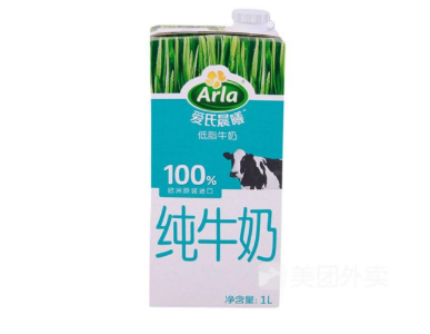 爱氏晨曦低脂牛奶1L