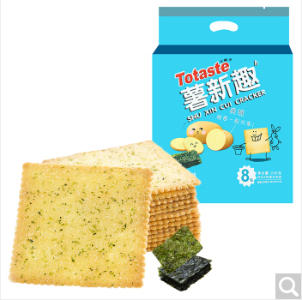 土斯（Totaste） 薯新趣海苔味薯片256g