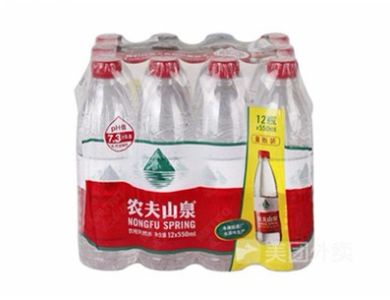 农夫山泉饮用天然水550ml  12瓶