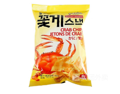 葩朵蟹味片70G