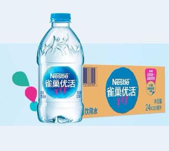 雀巢（Nestle）优活 饮用水 330ml24瓶 整箱装
