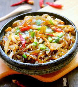 肉丝炒苕粉（大）