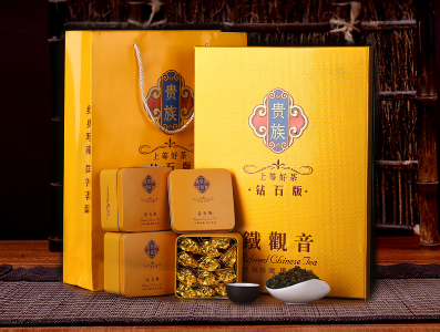 赛君王安溪铁观音茶叶礼盒装清香型福建特级乌龙茶500g