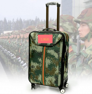 24可订定做数码四万向轮迷彩拉杆箱密码箱军公用物资箱