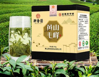 耕香园黄山毛峰手工揉捻春茶安徽富溪茶叶50g盒