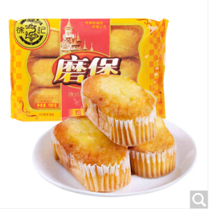 徐福记磨堡欧式传统蛋糕鸡蛋味190g