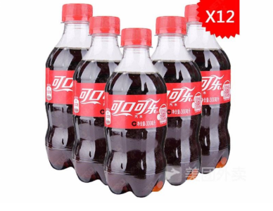 可口可乐迷你装300ML12瓶