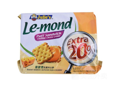 茱蒂丝雷蒙德乳酪夹心饼干180G
