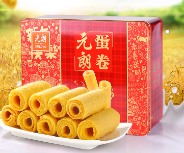 元朗蛋酥卷饼干礼盒432g