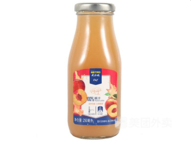 MC100%桃汁250ML