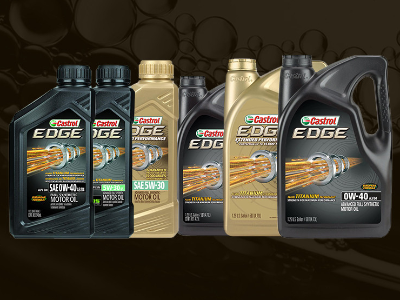 嘉实多（Castrol） 极护EDGE 全合成机油 SN级 长效EP 5W-30 4.73L（5Qt）