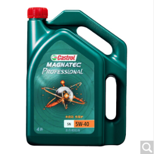 嘉实多（Castrol）磁护专享 5W-40 4L 全合成机油润滑油 SNCF汽车用品
