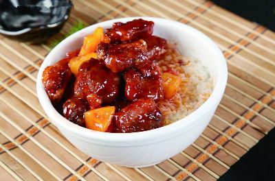 菠萝排骨饭