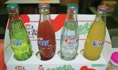 宏宝莱汽泡汽水