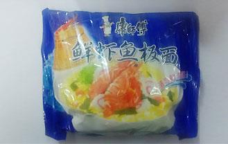 鲜虾鱼板面