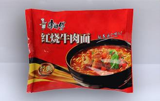 康师傅红烧牛肉面